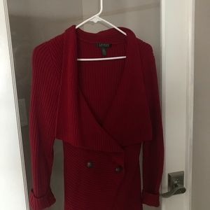 Ralph Lauren red sweater